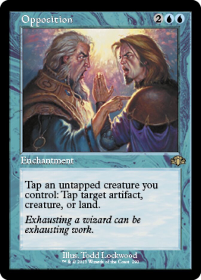 Opposition (Retro) [Dominaria Remastered] | Good Games Cannington