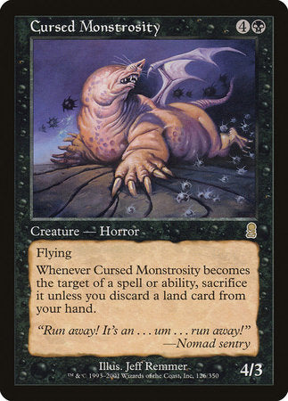 Cursed Monstrosity [Odyssey] | Good Games Cannington