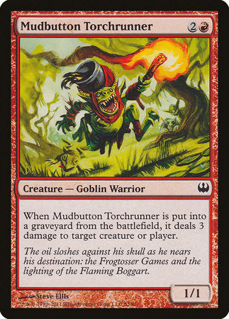 Mudbutton Torchrunner [Duel Decks: Knights vs. Dragons] | Good Games Cannington