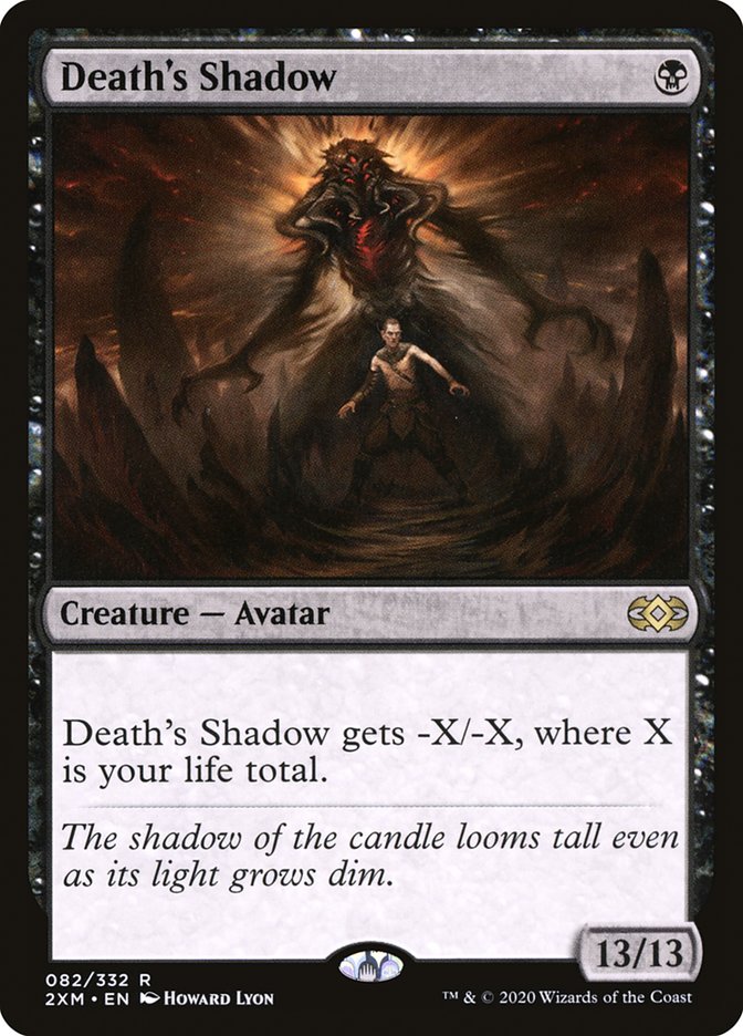 Death's Shadow [Double Masters] | Good Games Cannington