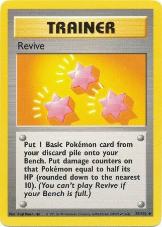 Revive (89/102) [Base Set Unlimited] | Good Games Cannington