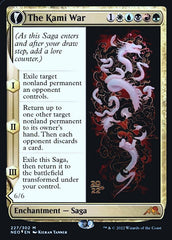 The Kami War // O-Kagachi Made Manifest [Kamigawa: Neon Dynasty Prerelease Promos] | Good Games Cannington