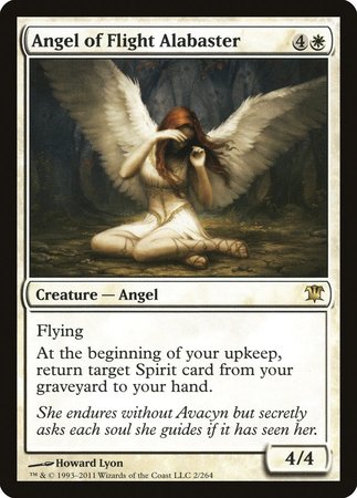 Angel of Flight Alabaster [Innistrad] | Good Games Cannington