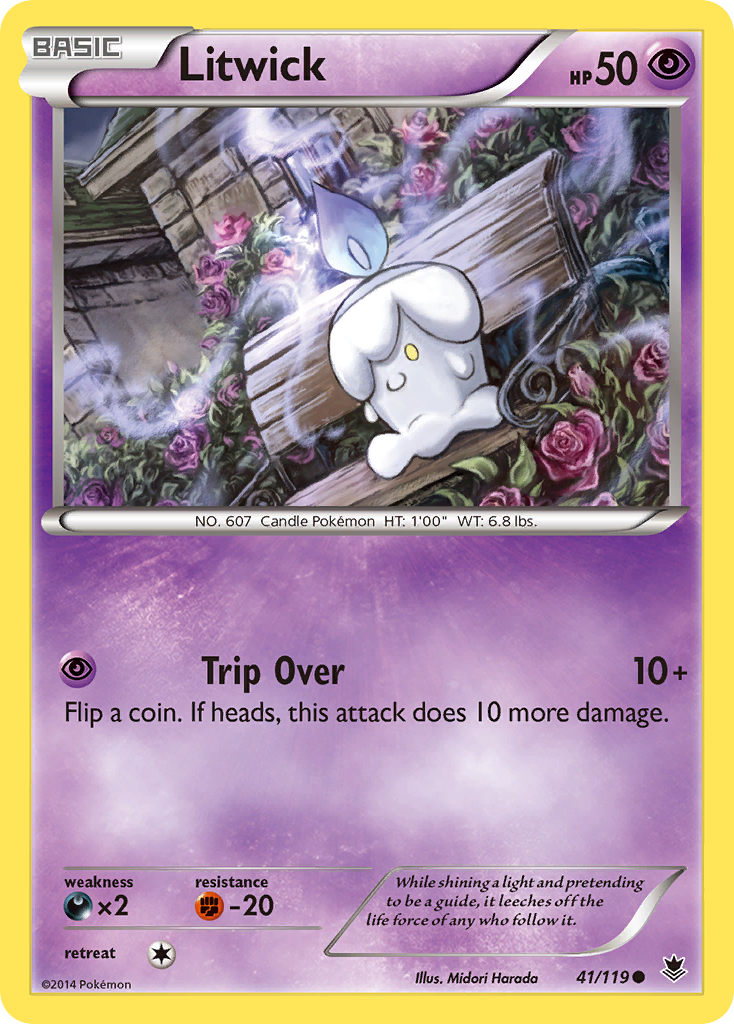 Litwick (41/119) [XY: Phantom Forces] | Good Games Cannington
