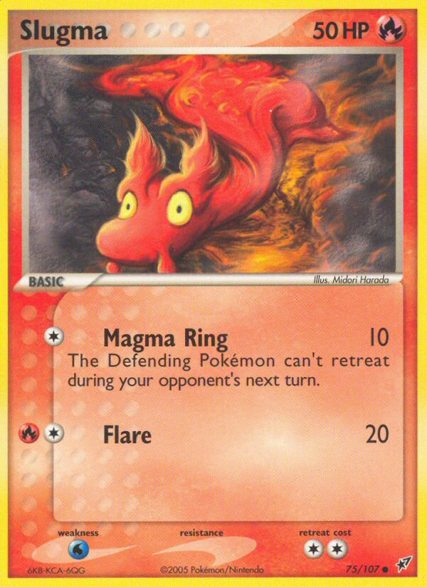 Slugma (75/107) [EX: Deoxys] | Good Games Cannington