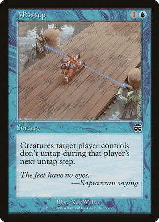 Misstep [Mercadian Masques] | Good Games Cannington