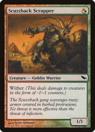 Scuzzback Scrapper [Shadowmoor] | Good Games Cannington