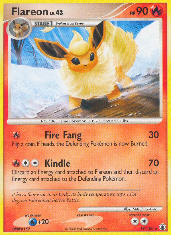 Flareon (19/100) [Diamond & Pearl: Majestic Dawn] | Good Games Cannington