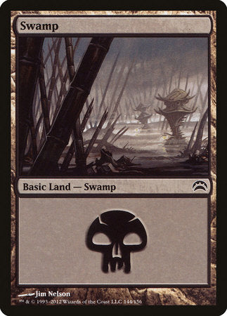 Swamp (144) [Planechase 2012] | Good Games Cannington