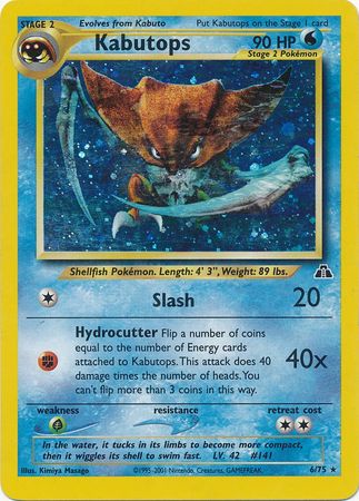 Kabutops (6/75) [Neo Discovery Unlimited] | Good Games Cannington