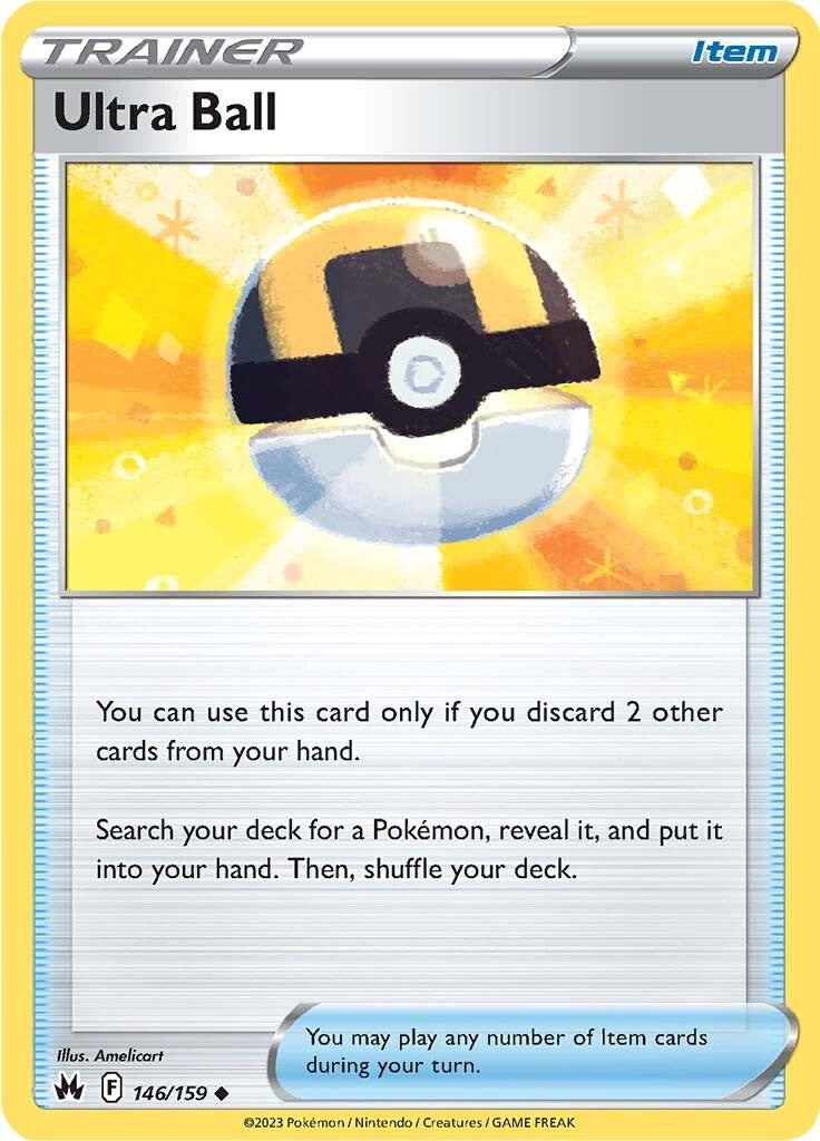 Ultra Ball (146/159) [Sword & Shield: Crown Zenith] | Good Games Cannington