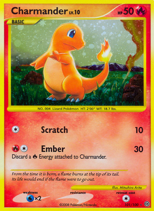 Charmander (101/100) [Diamond & Pearl: Stormfront] | Good Games Cannington