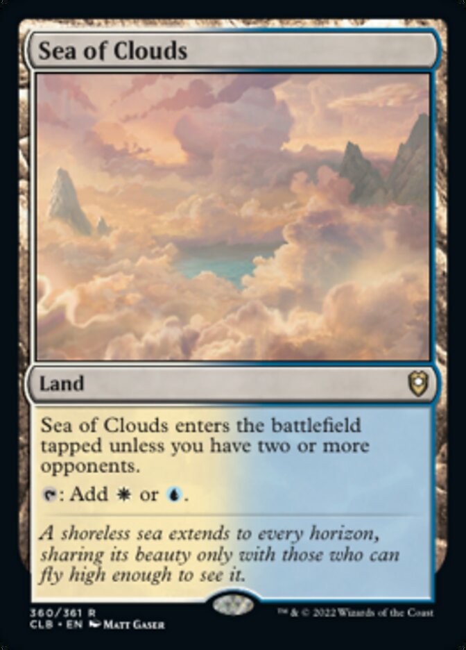 Sea of Clouds [Commander Legends: Battle for Baldur's Gate] | Good Games Cannington