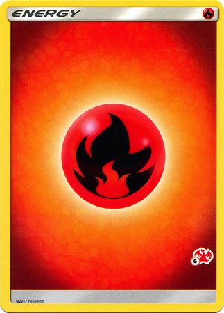 Fire Energy (Charizard Stamp #6) [Battle Academy 2020] | Good Games Cannington