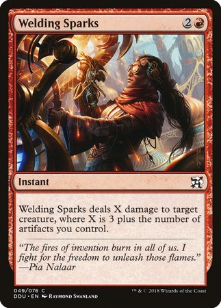 Welding Sparks [Duel Decks: Elves vs. Inventors] | Good Games Cannington