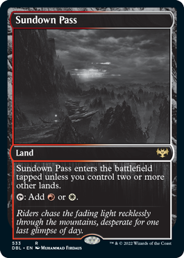 Sundown Pass [Innistrad: Double Feature] | Good Games Cannington