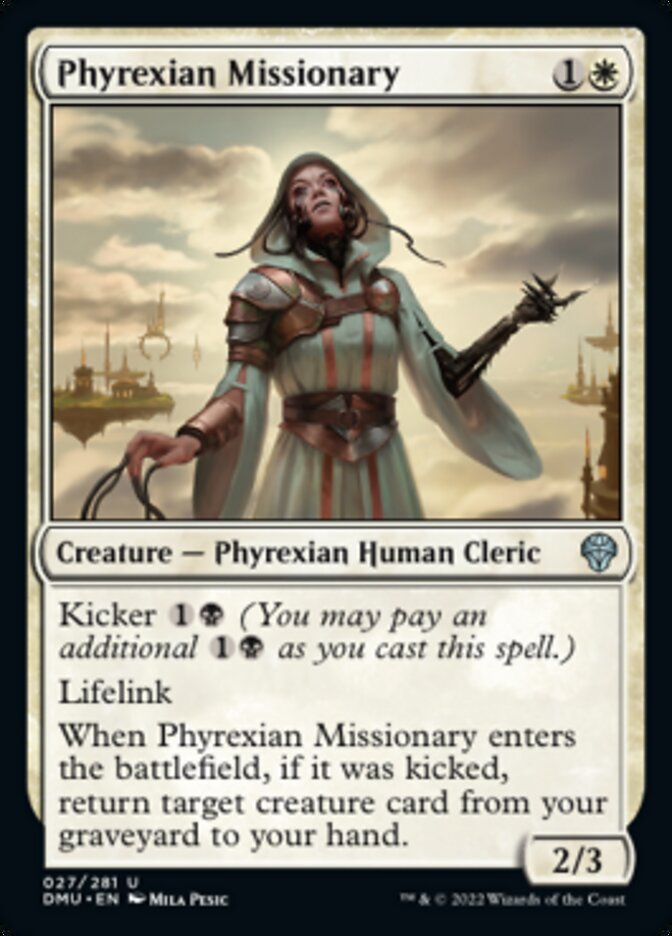 Phyrexian Missionary [Dominaria United] | Good Games Cannington