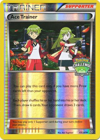 Ace Trainer (69/98) (International Challenge Promo) [XY: Ancient Origins] | Good Games Cannington