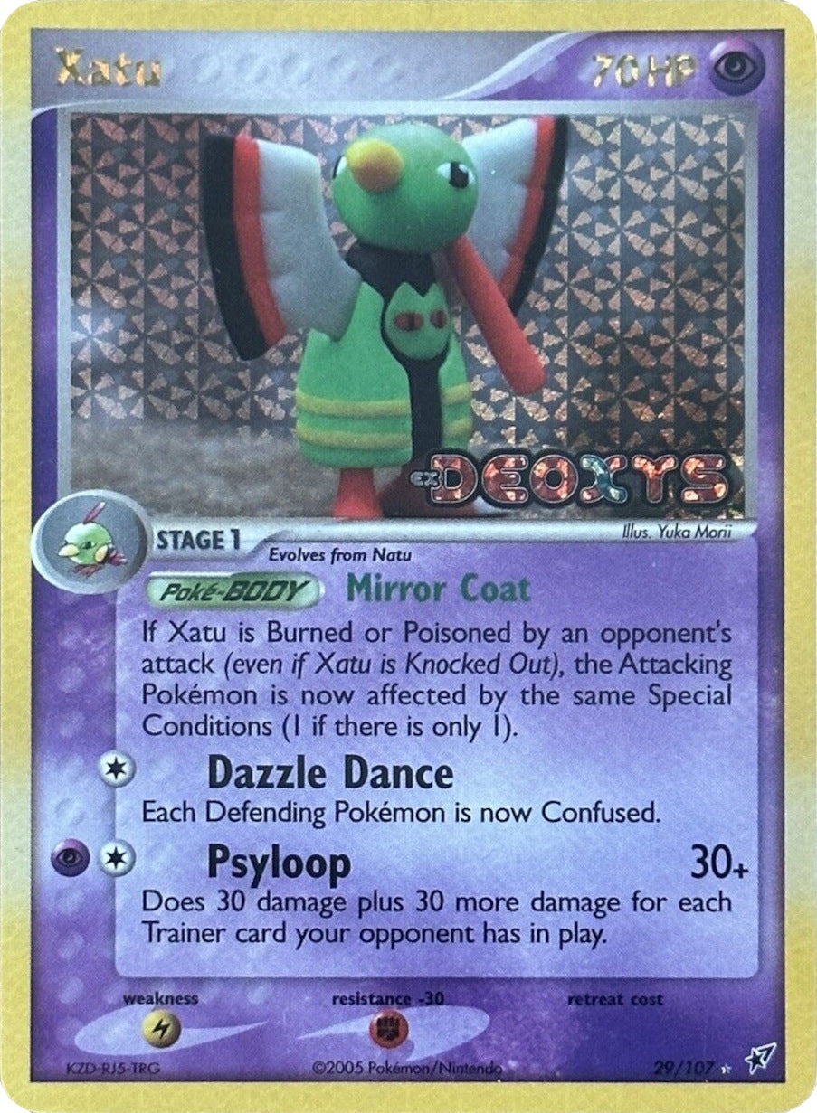 Xatu (29/107) (Stamped) [EX: Deoxys] | Good Games Cannington