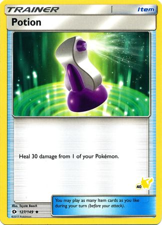 Potion (127/149) (Pikachu Stamp #40) [Battle Academy 2020] | Good Games Cannington