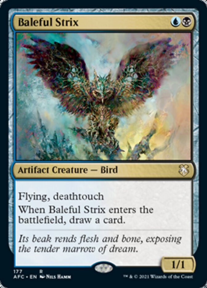 Baleful Strix [Dungeons & Dragons: Adventures in the Forgotten Realms Commander] | Good Games Cannington