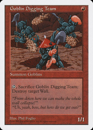 Goblin Digging Team [Fifth Edition] | Good Games Cannington