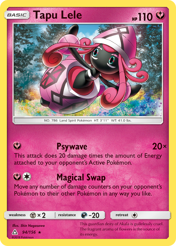 Tapu Lele (94/156) [Sun & Moon: Ultra Prism] | Good Games Cannington