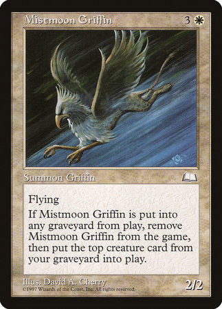 Mistmoon Griffin [Weatherlight] | Good Games Cannington