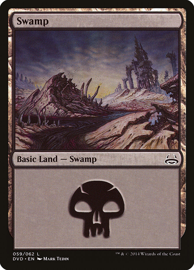 Swamp (59) (Divine vs. Demonic) [Duel Decks Anthology] | Good Games Cannington