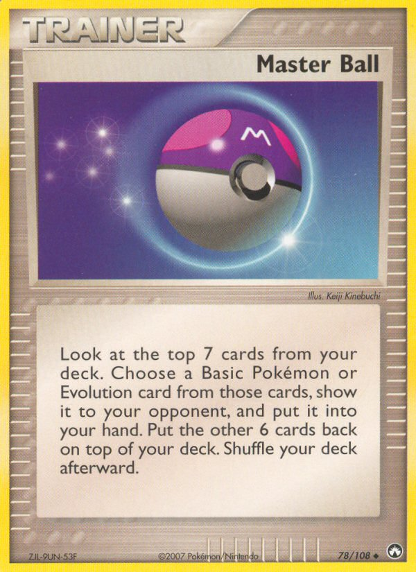 Master Ball (78/108) [EX: Power Keepers] | Good Games Cannington