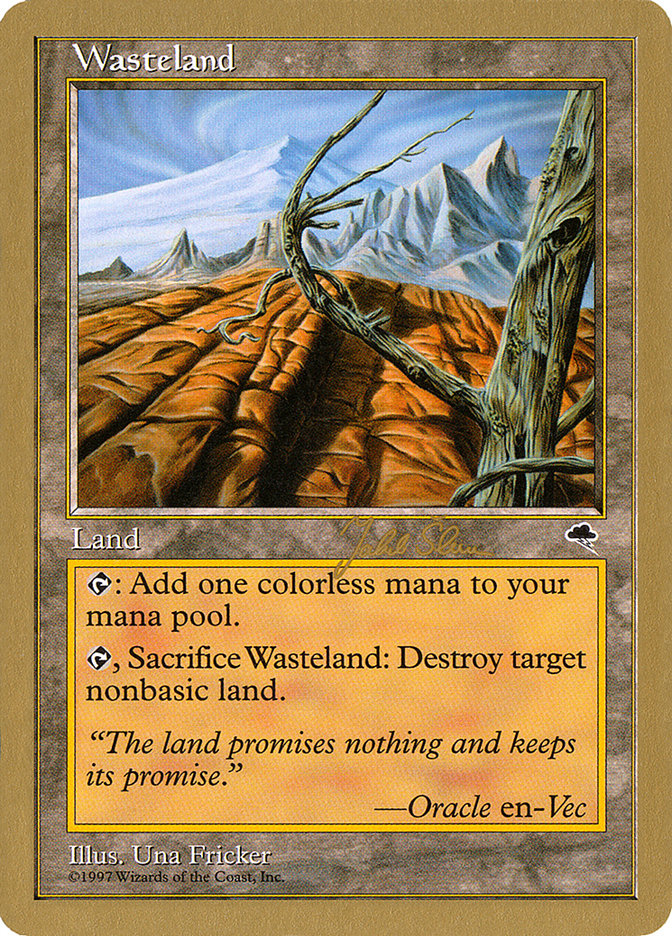 Wasteland (Jakub Slemr) [World Championship Decks 1999] | Good Games Cannington