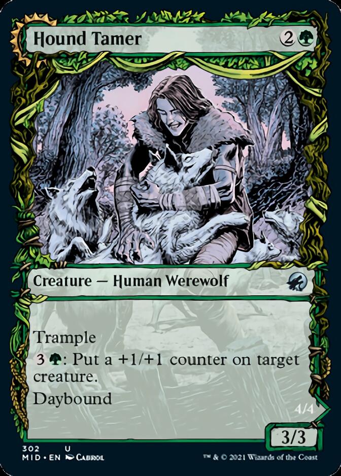 Hound Tamer // Untamed Pup (Showcase Equinox) [Innistrad: Midnight Hunt] | Good Games Cannington