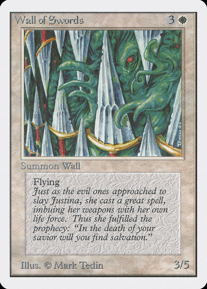 Wall of Swords [Unlimited Edition] | Good Games Cannington