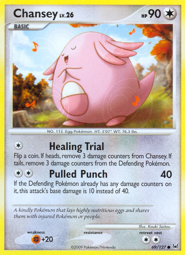 Chansey (69/127) [Platinum: Base Set] | Good Games Cannington