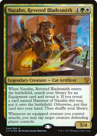 Nazahn, Revered Bladesmith [Commander 2017] | Good Games Cannington
