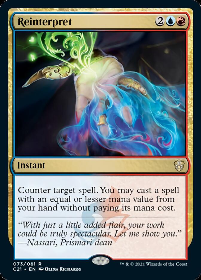 Reinterpret [Commander 2021] | Good Games Cannington