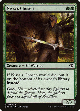 Nissa's Chosen [Duel Decks: Nissa vs. Ob Nixilis] | Good Games Cannington