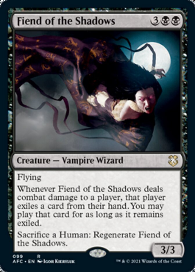 Fiend of the Shadows [Dungeons & Dragons: Adventures in the Forgotten Realms Commander] | Good Games Cannington