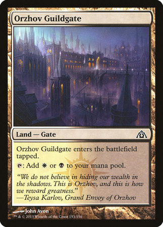 Orzhov Guildgate [Dragon's Maze] | Good Games Cannington