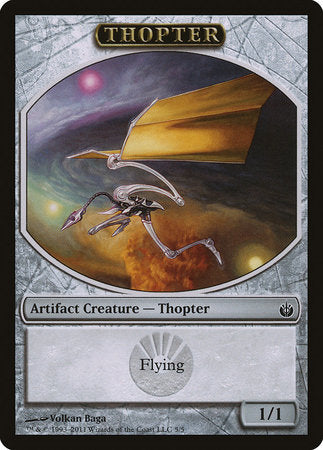 Thopter Token [Mirrodin Besieged Tokens] | Good Games Cannington