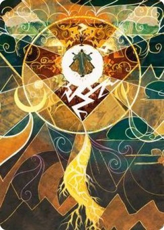 Lightning Bolt Art Card [Strixhaven: School of Mages Art Series] | Good Games Cannington