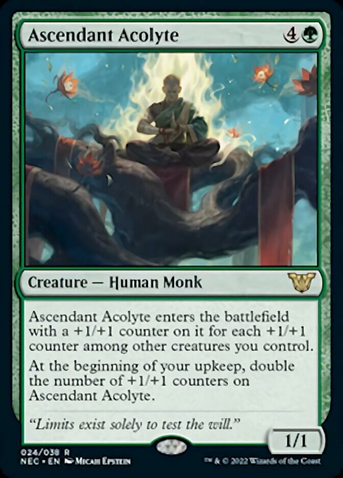 Ascendant Acolyte [Kamigawa: Neon Dynasty Commander] | Good Games Cannington