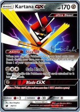 Kartana GX (70/111) (Victory Map - Robin Schulz) [World Championships 2018] | Good Games Cannington
