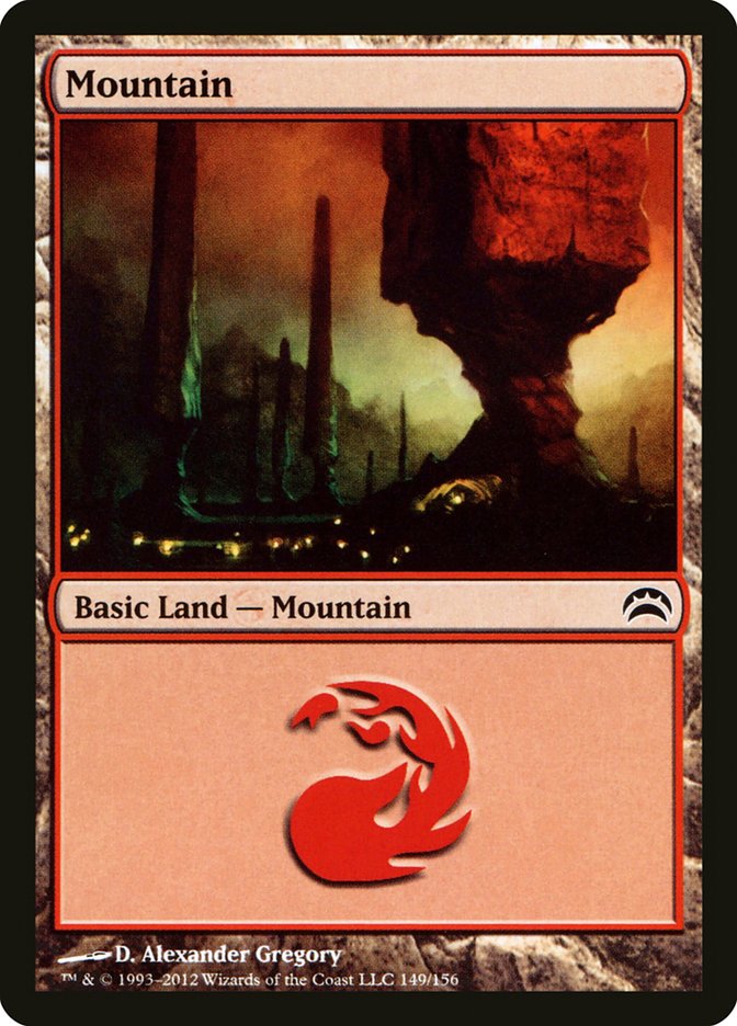 Mountain (149) [Planechase 2012] | Good Games Cannington