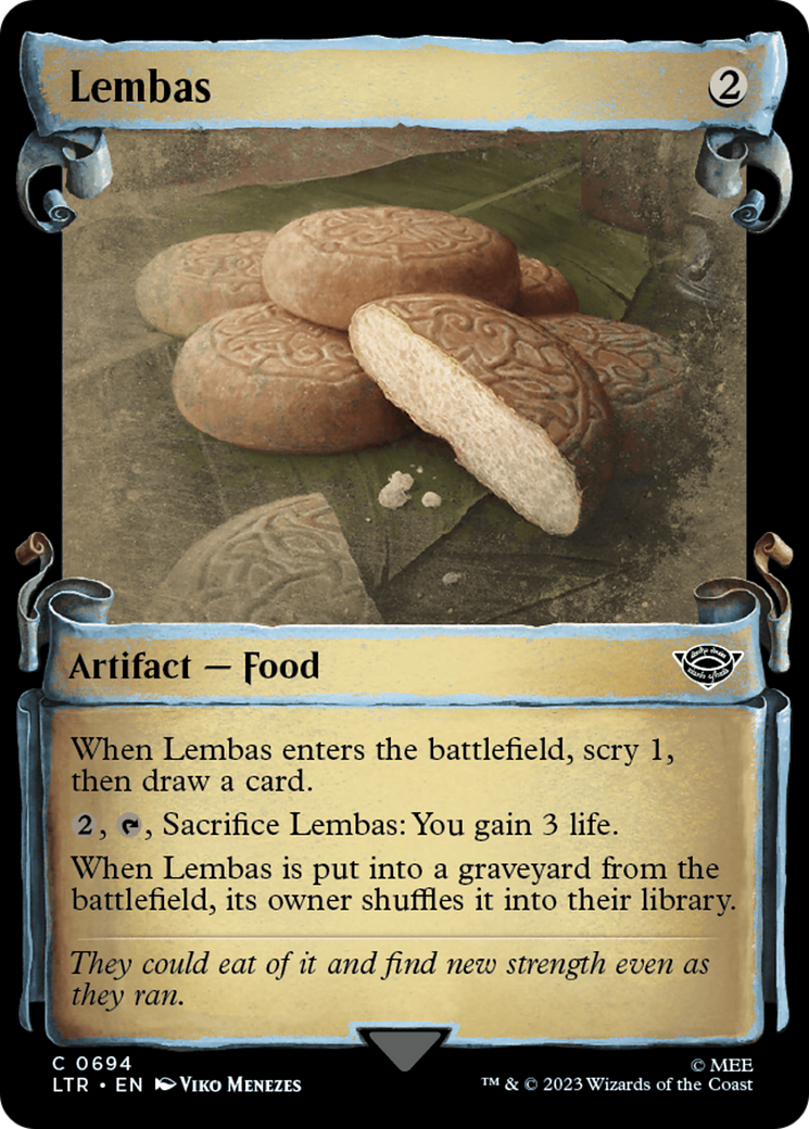 Lembas [The Lord of the Rings: Tales of Middle-Earth Showcase Scrolls] | Good Games Cannington