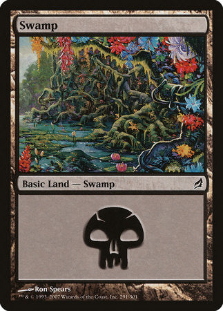 Swamp (291) [Lorwyn] | Good Games Cannington