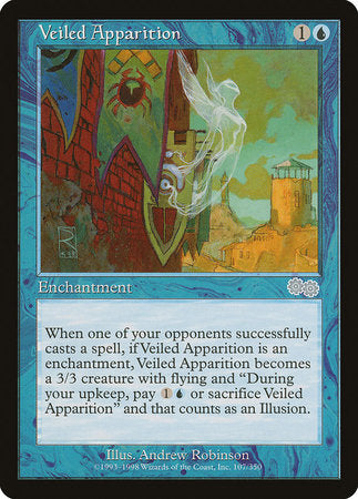 Veiled Apparition [Urza's Saga] | Good Games Cannington