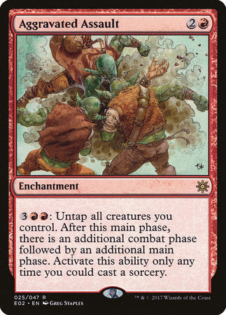 Aggravated Assault [Explorers of Ixalan] | Good Games Cannington
