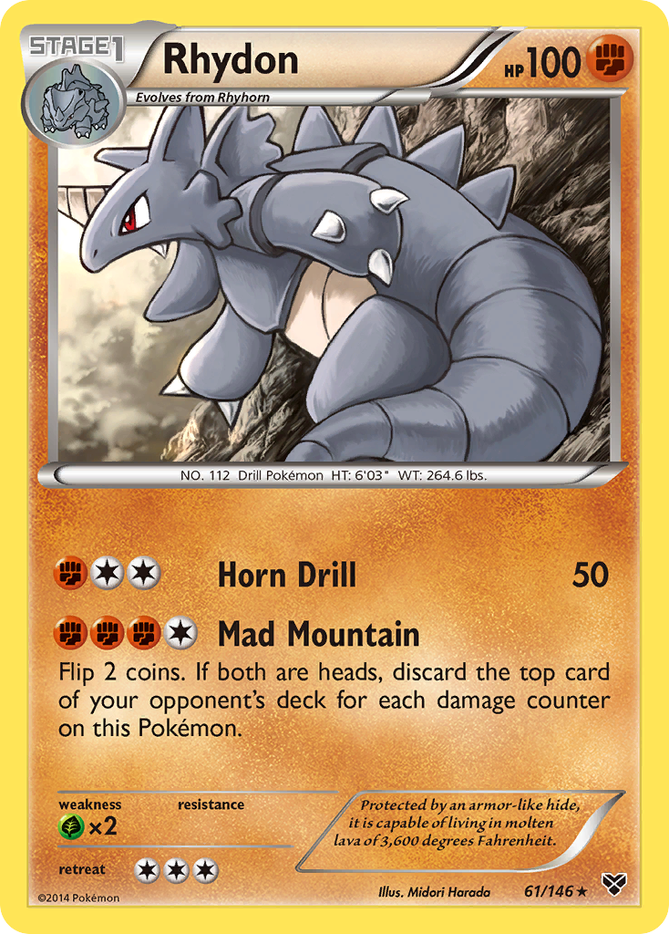 Rhydon (61/146) [XY: Base Set] | Good Games Cannington