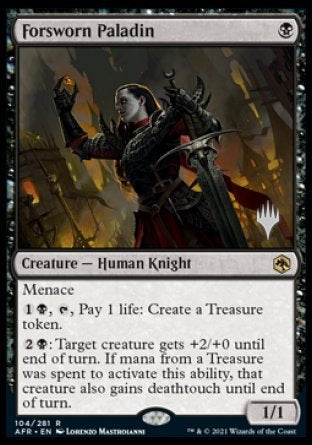 Forsworn Paladin (Promo Pack) [Dungeons & Dragons: Adventures in the Forgotten Realms Promos] | Good Games Cannington